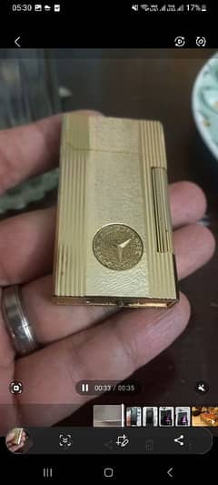 Antique Gold plated Lighter