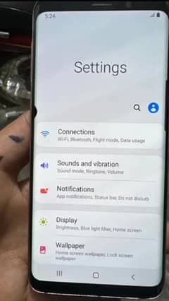 SAMSUNG GALAXY S9 4 GB RAM 64 STORAGE SNAPDRAGON 845 PROCESSOR