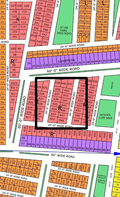 NORTH TOWN RESIDENCY PHASE 1 EXECUTIVE BLOCK 120syd plot 0