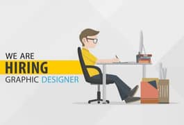 Graphic designer male and female