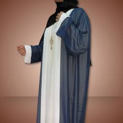 Double Layer Abaya - Seperate Inner and Upper - Deliver Available