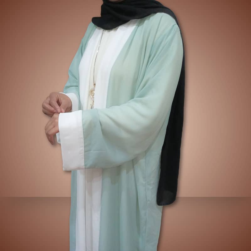 Double Layer Abaya - Seperate Inner and Upper - Deliver Available 3