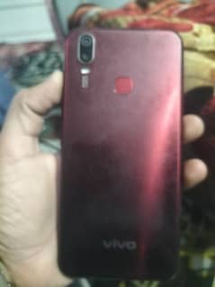 vivo y11 10 by 8 condition with box 3/32 GB 2 sim 1 SD cardi