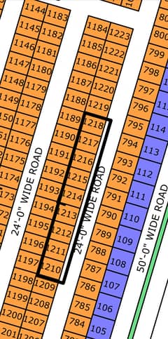 NORTH TOWN RESIDENCY PHASE 1 GOLD BLOCK 80syd plot