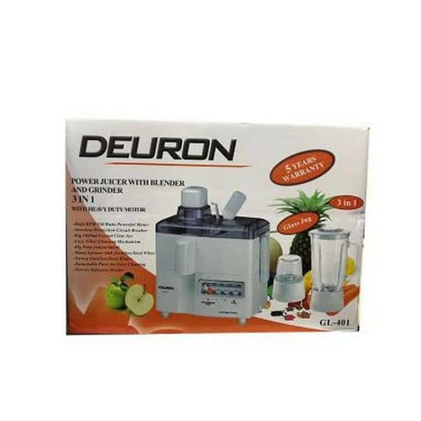 Deuron Juicer Machines And All Electronics Product Best Quality 2