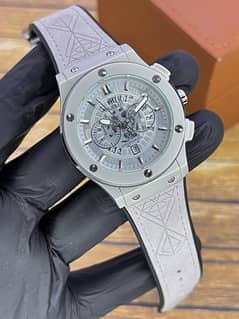 Aa1 Hublot Stylish Watch – Silver (without Box)(03166285006)