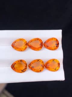 Beautiful natural pear shape citrine available for sale