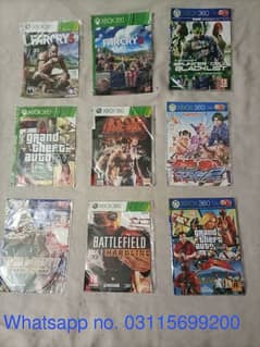 Xbox 360 JTAG 21 games CDs all working 100%