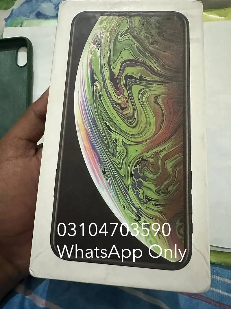 Apple iPhone XS Max (03104703590 WhatsApp only) 0