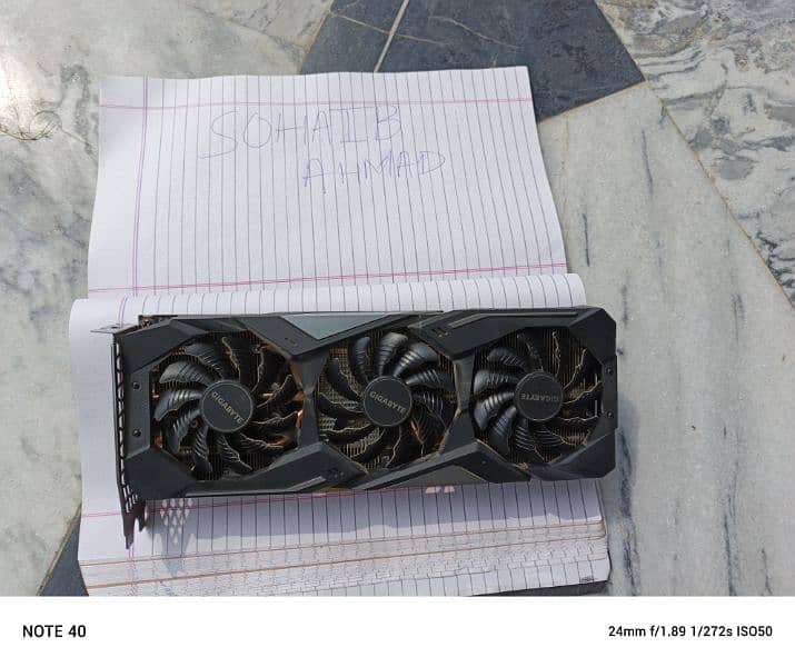 GTX 1660 ti gigabyte tripple fan oc edition. 1