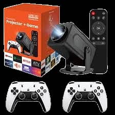 Gaming Projector With 2 Joypaid Stick 4