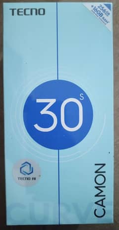 CAMON 30S BRAND NEW BOX PACK WITH COMPLETE WARRANTY