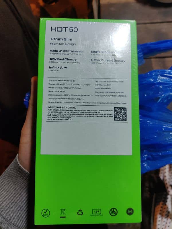 Infinix Hot 50 8/128 1