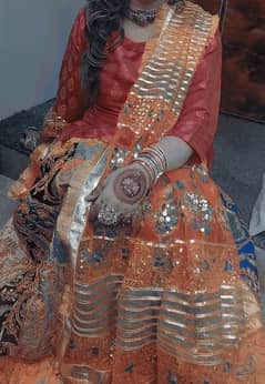 mehndi bridal lehnga.