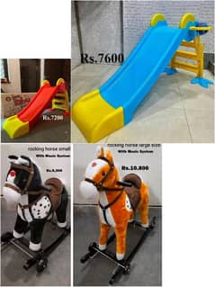 Rocking Horse Big Size With 4 wheel with Music system