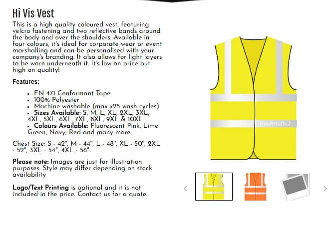 Forml Polives tma OverAll Saftey Vest CoverAll Security ReflectiveTape 3