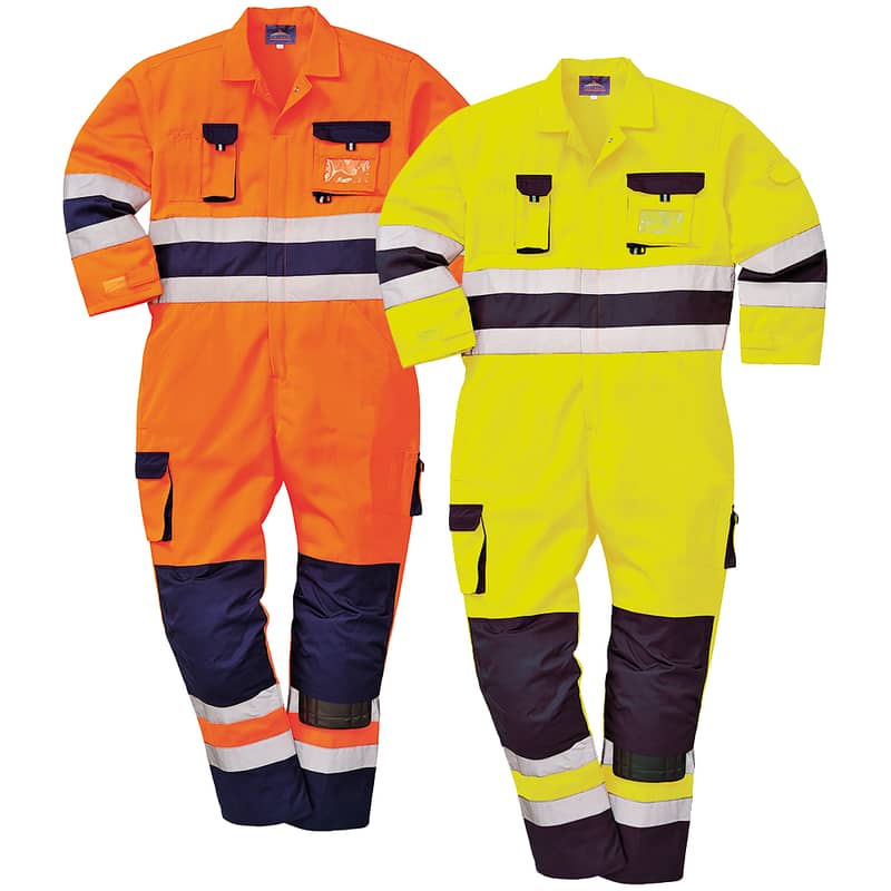 Forml Polives tma OverAll Saftey Vest CoverAll Security ReflectiveTape 5