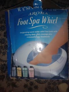 l foot spa 10/10condition working properly original Remington pedicure