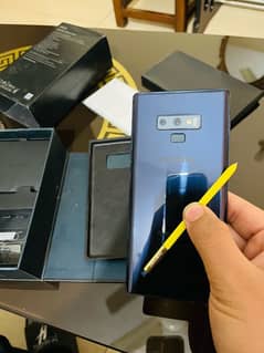 Samsung note 9 6/128 official pta approved urgent sell