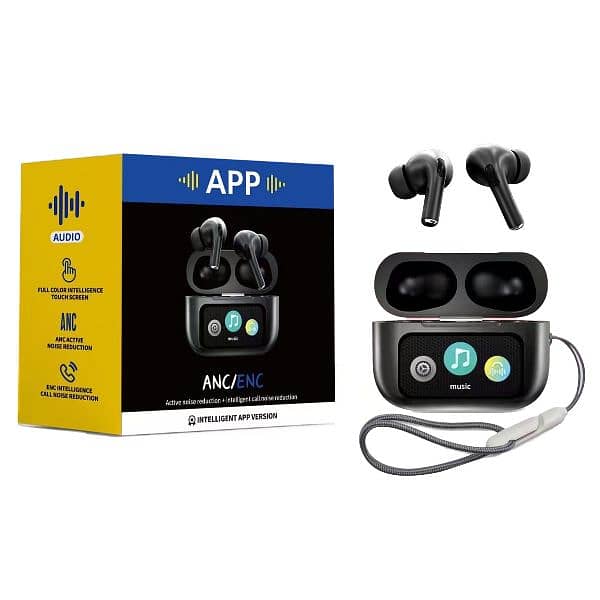 A9 Pro Apple Airpods Anc/enc Touch Control Bt 5.4 Earbuds 2