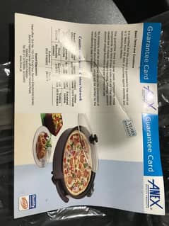 Anex pizza maker slightly used