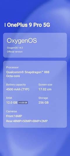 One Plus 9 PRO 5G