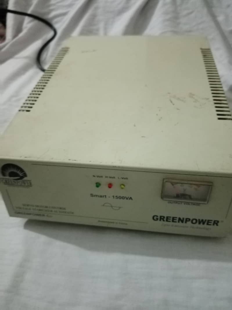 Green Power Smart - 1500VA, Servo Motor Control Voltage Stabilizer Au 2