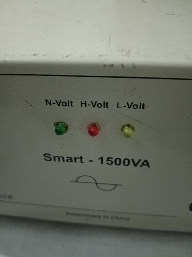 Green Power Smart - 1500VA, Servo Motor Control Voltage Stabilizer Au 3