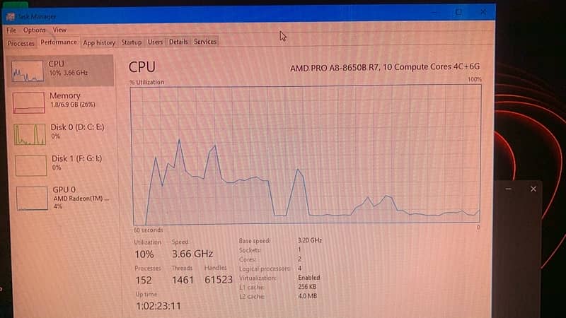 HP AMD A8 8 generation GTA5 Takken 7 and F4 supported 15