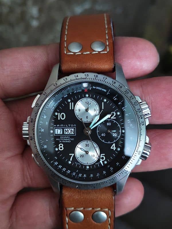 HAMILTON Khaki Aviation X-Wind Automatic, Day Date Watch 6