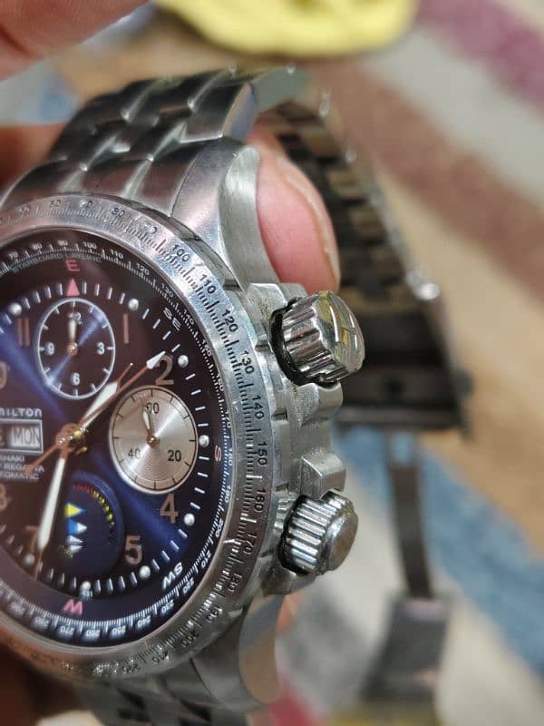 Hamilton Khaki Navy Regatta, Automatic, Day Date Watch Chronograph 8