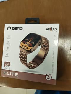 Zero Lifestyle "Elite" Smartwatch (Rose Gold) – Brand New, Sealed Box