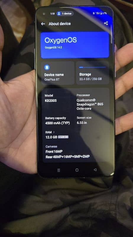 OnePlus 8T 12/256 Approved 7