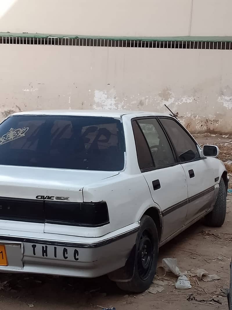 Honda civic 89 petrol + LPG 1