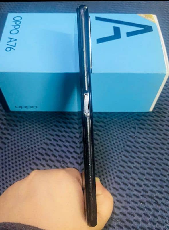 oppo A76 with box saleing 1