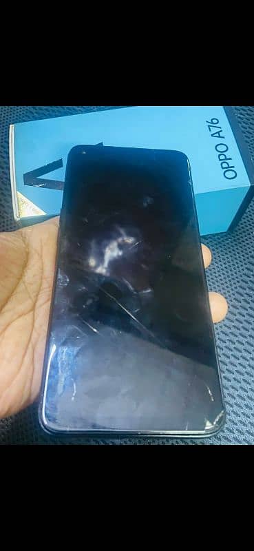 oppo A76 with box saleing 4