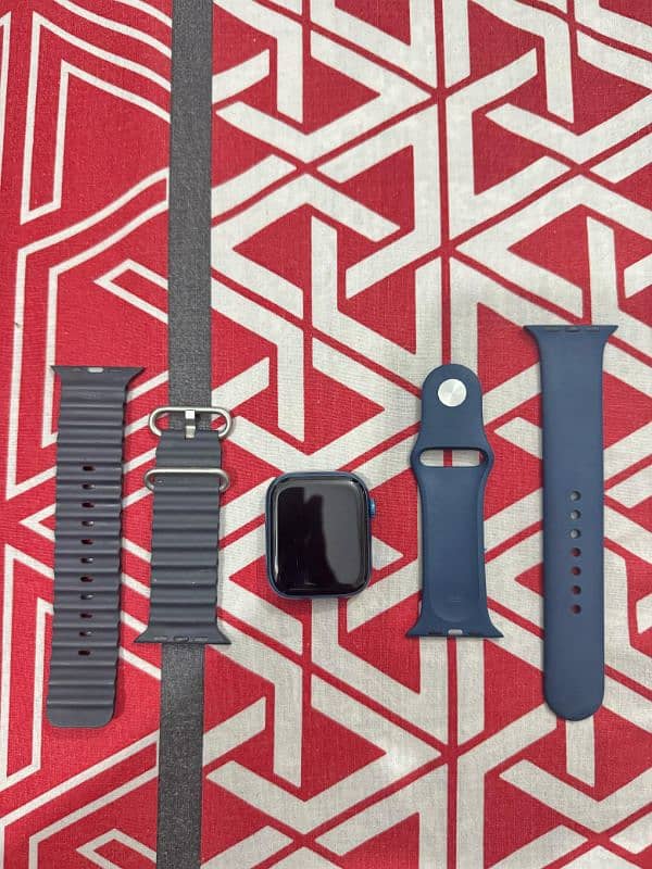 Apple watch series 7 45MM Blue color 2