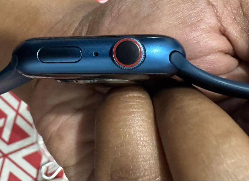 Apple watch series 7 45MM Blue color 3