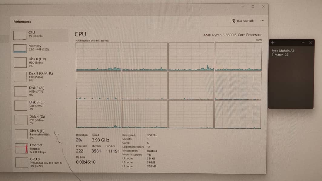 Ryzen 5 5600 Asus Strix B550 TridentZ neo Cooler Master 8