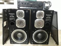 Technics amplifier & speakers japan