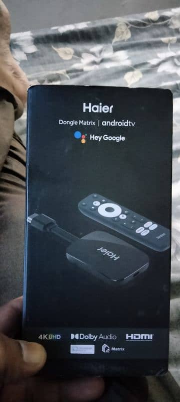 Haier android tv dongle 2/8gb 4k 0