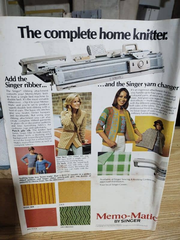 singer knitting machine 2