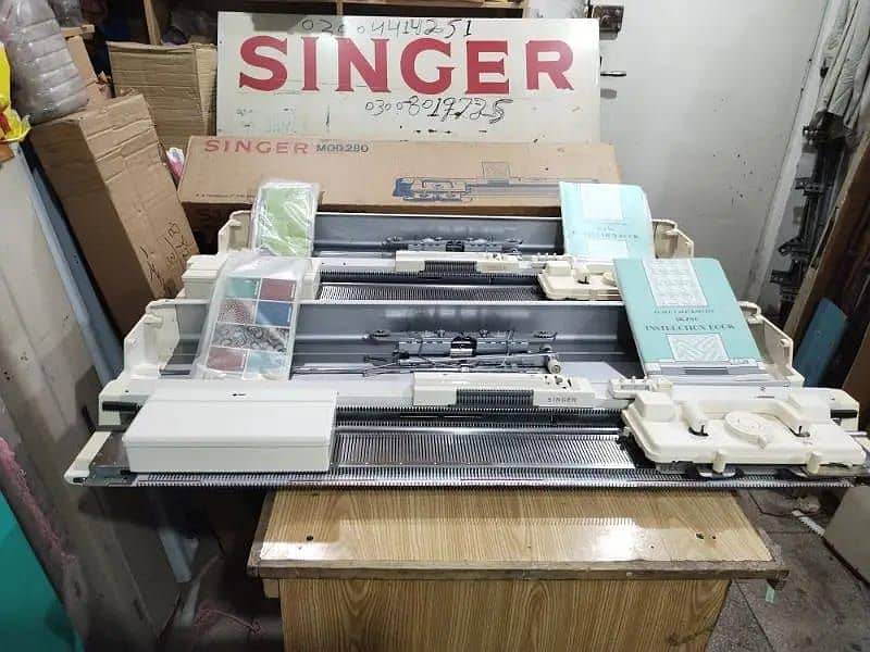 singer knitting machine 14