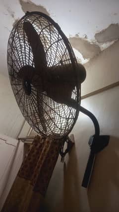 wall bracket fan