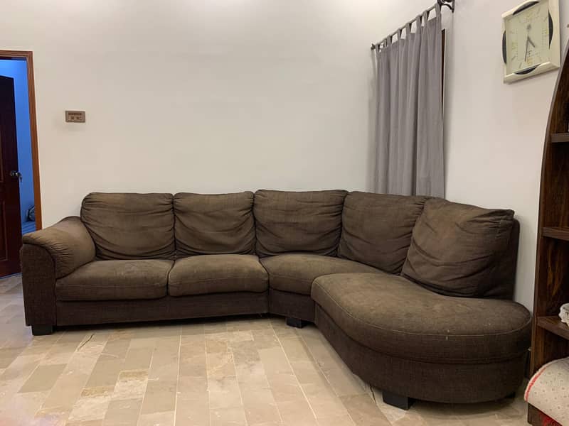 Imported L shaped Sofa couch 1