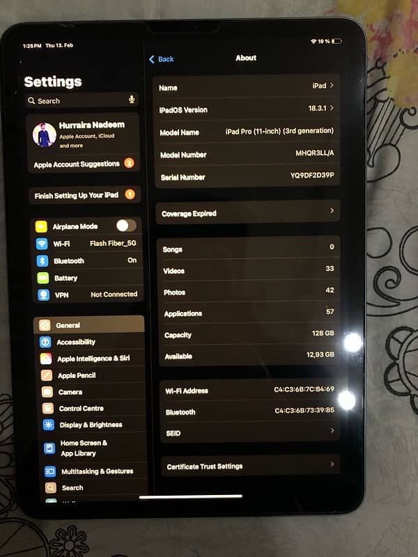 iPad Pro M1 2021 3rd Generation 2