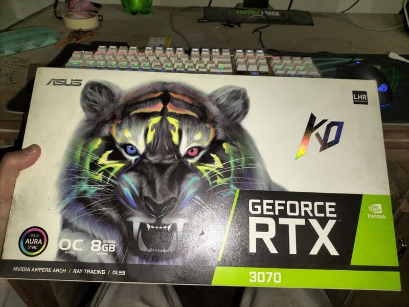 RTX 3070 ASUS KO VARIENT RGB 1