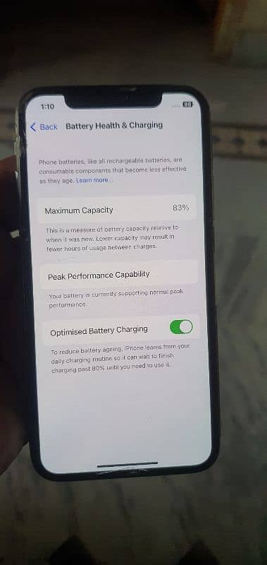 Iphone X 256gb PTA Approved 2