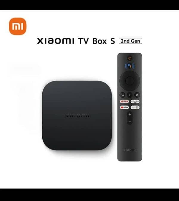 Original Global Xiaomi Mi Tv Box S 2nd Gen 4k 1