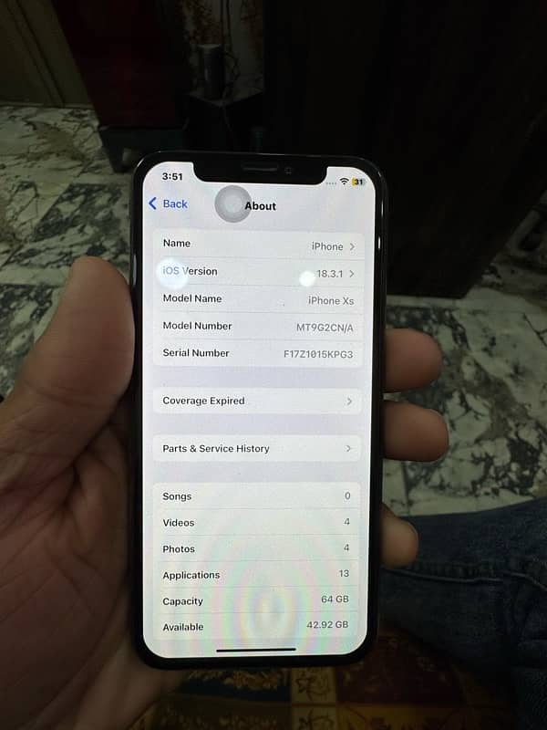 iPhone xs non pta 64gb 7